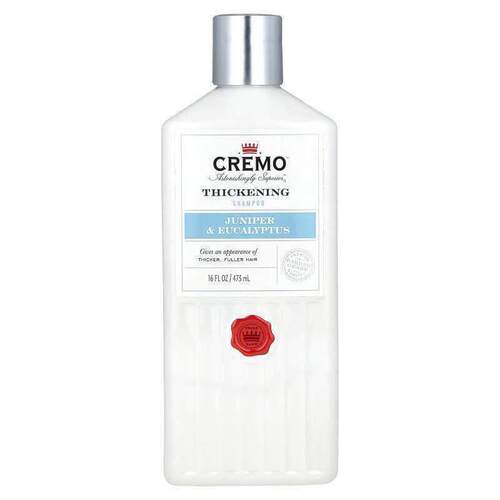 Cremo,增厚洗发水，15 号，杜松和桉树味，16 液量盎司（473 毫升