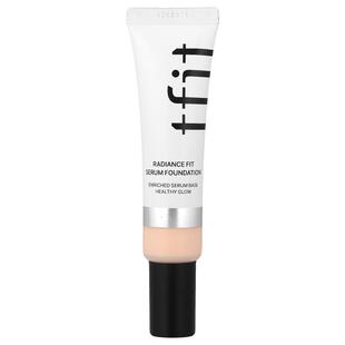 TFIT,Radiance Fit Serum Foundation, C01 Porcelain, 1.05 oz (