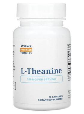 Advance Physician Formulas, Inc.,L-茶氨酸，200 毫克，60 粒素