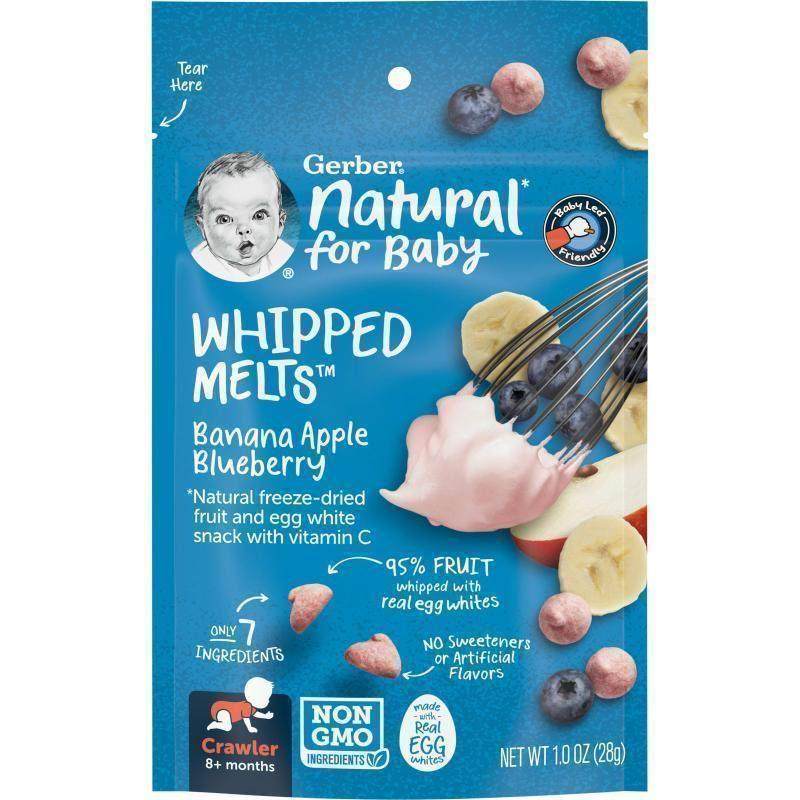 嘉宝,Whipped Melts，香蕉梨味，爬行宝宝,保健食品/膳食营养补充食品,机能性表示食品,淘宝优惠券,粉丝福利购,淘宝优惠卷