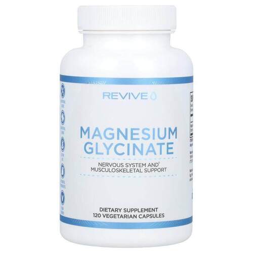 Revive MD Supplement Company LLC，甘氨酸镁，120粒素食胶囊