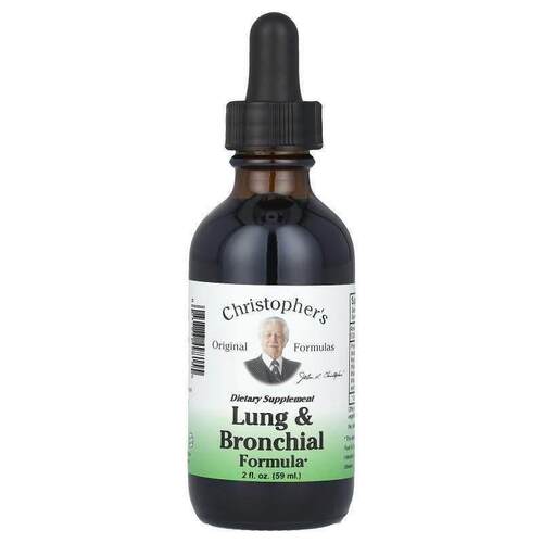 Christopher's Original Formulas,肺部和健康日常素食滴剂