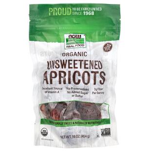 诺奥,Organic Unsweetened Apricots, 16 oz (454 g)