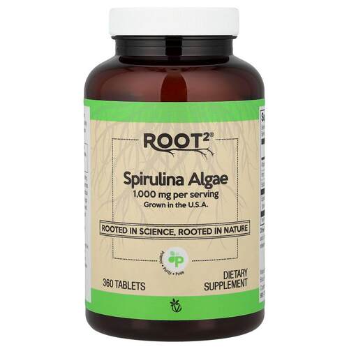 Vitacost,Root2®, Spirulina Algae, 360 Tablets