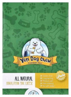 Yeti Dog Chew,Himalayan Yak Cheese, For Dogs, Coconut, 3 lbs