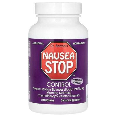 Dr. Barton's,Nausea Stop Control, 80 Capsules