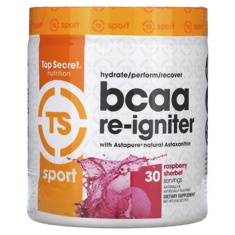 Top Secret Nutrition, LLC,Sport, BCAA Re-Igniter with Astapu