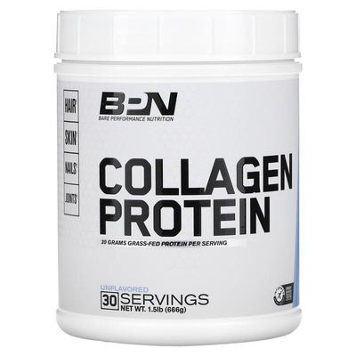 Bare Performance Nutrition,Collagen Protein, Unflavored, 1.5