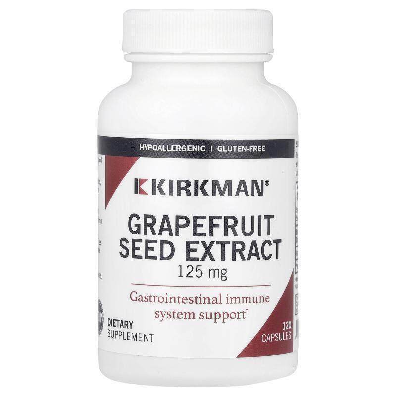 KirkmanLabs 葡萄柚种子提取物胶囊增强肌肤