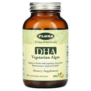 Flora,DHA Vegetarian Algae，60粒