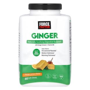 with Ginger Extract Vitamin Honey Force Factor