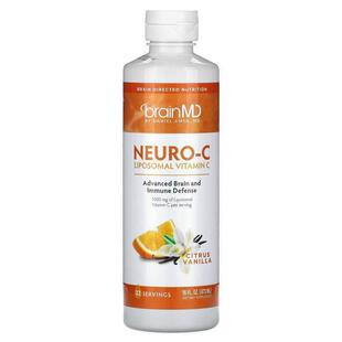 BrainMD,Neuro-C, Citrus Vanilla, 16 fl oz (473 ml)
