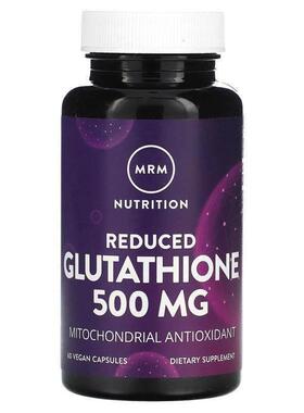 MRM Nutrition,还原型谷胱甘肽500 毫克60粒