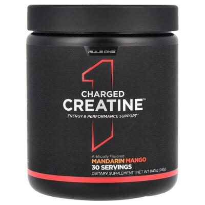 Rule One Proteins,Charged Creatine, Mandarin Mango, 8.47 oz