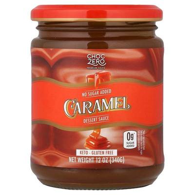 ChocZero,Dessert Sauce, Caramel, 12 oz (340 g)