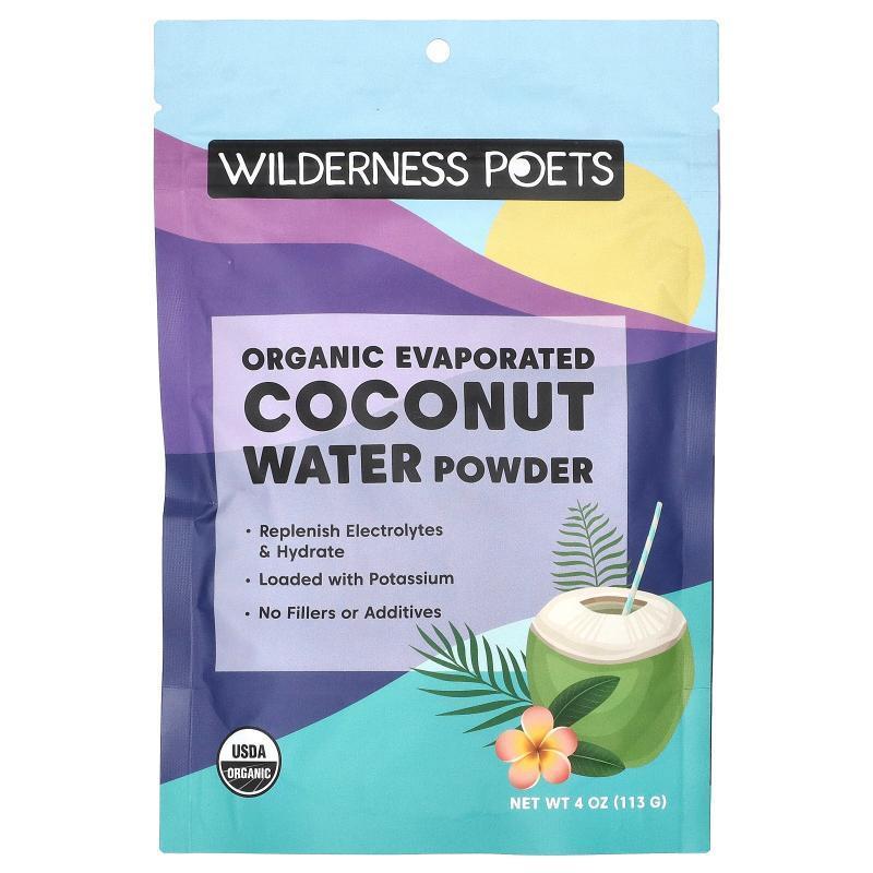 Wilderness Poets LLC,Organic Evaporated Coconut Water Powder