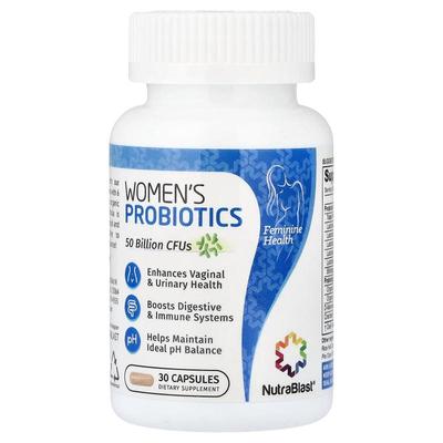 NutraBlast,Women's Probiotics, 30 Capsules