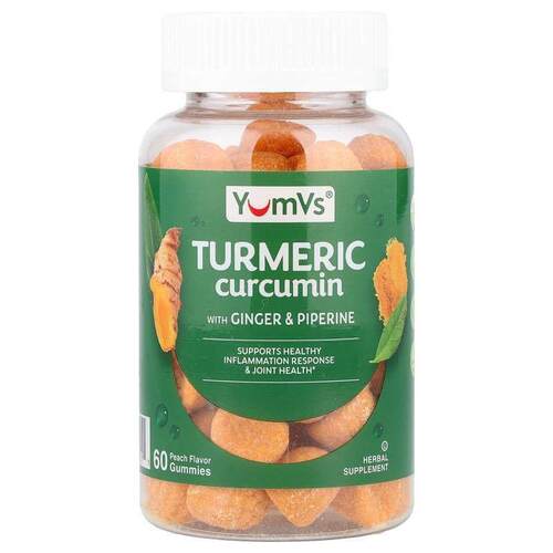 YumVs,Turmeric Curcumin With Ginger Piperine Gummies