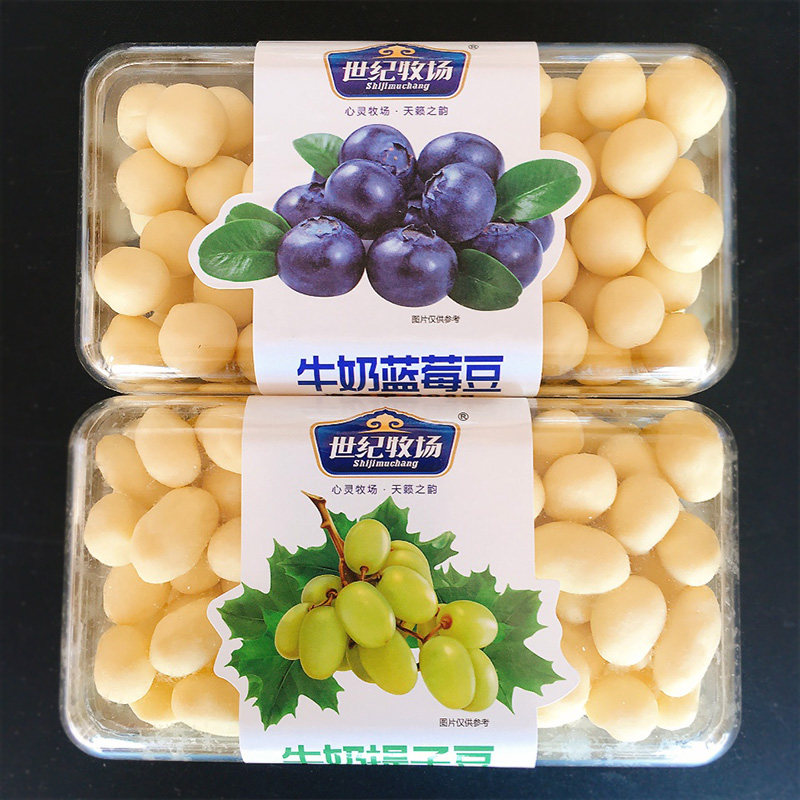 世纪牧场牛奶提子豆蓝莓40