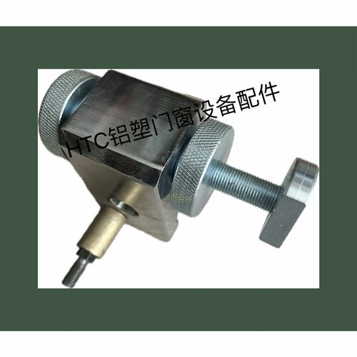 双头锯精密e锯气动刹紧块机头锁紧固定断桥铝合金塑钢门窗设备配