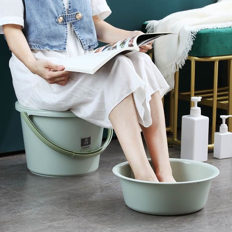 高中生住宿用品盆桶三件r套水桶脸盆学生宿舍专用洗澡桶塑料套装,家庭/个人清洁工具,水桶,淘宝优惠券,粉丝福利购,淘宝优惠卷