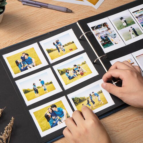 相册本纪念册大容量情侣七夕拍立得可写J字手账宝宝成长影集相簿