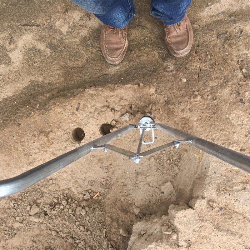 不锈钢栽苗打孔器穴盘育苗杯打洞取土破地膜脚O蹬耕种加厚机械双1