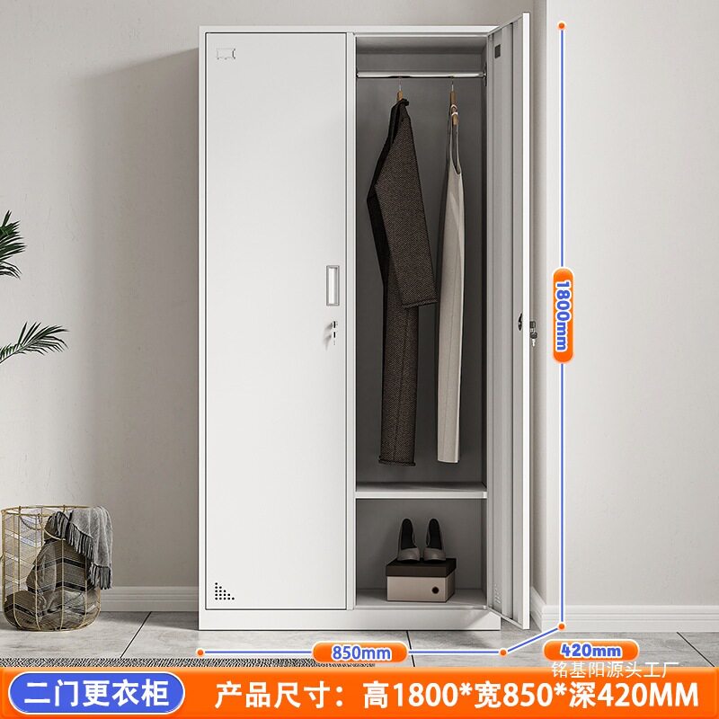 钢制带锁二门/多门办公宿舍更衣