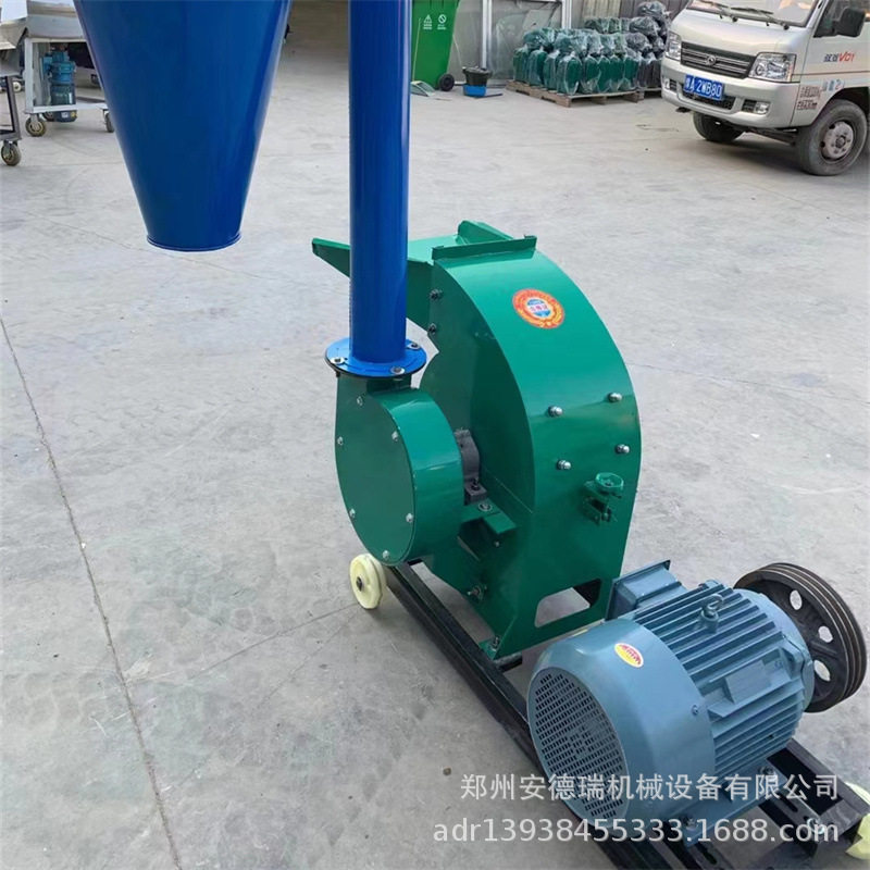 小型秸秆铡草粉碎机220V牛羊用