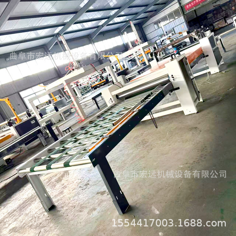 密度板多层板贴纸机一次型成
