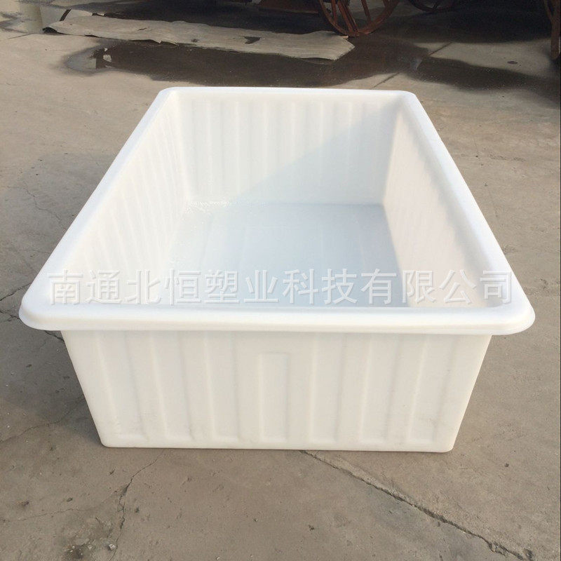 厂销大口径敞口方箱1700L牛筋方桶 后整理推布车 纺织印染落布车