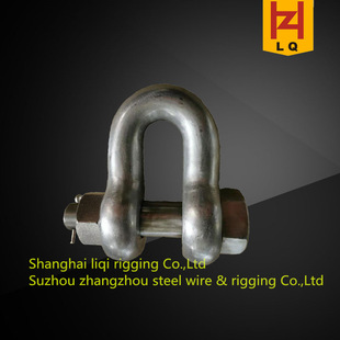 张周钢绳船用卸扣DX-M-5T 304不锈钢材质锻造卸扣