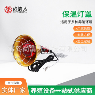 红外线加热灯罩 猪用保温灯罩 畜牧保温 猪场猪舍取暖设备