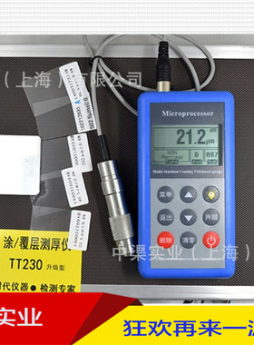 TT230涂镀层测厚仪 北京时代牌测厚仪涡流漆膜测厚仪0-1250um