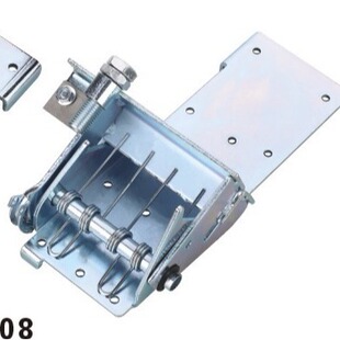 厂家生产翻版工业门底部钢丝防坠，工业门底部支架，3寸底部钢丝