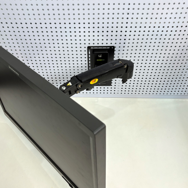 洞洞板置物架显示器支架