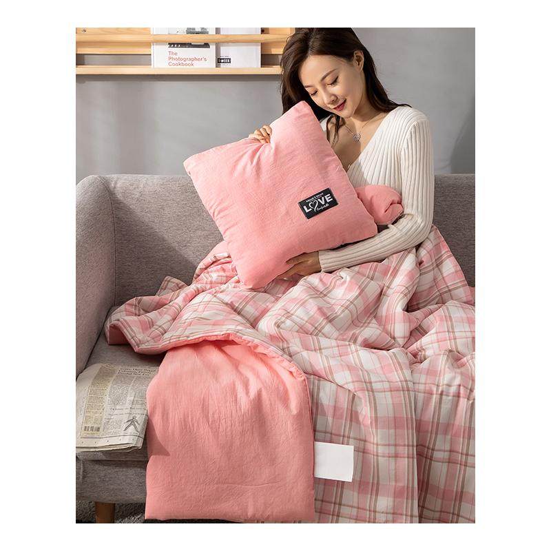 全棉抱枕被e子两用车载折叠小被子沙发办公室汽车靠枕头午休二合,居家布艺,抱枕被,淘宝优惠券,粉丝福利购,淘宝优惠卷