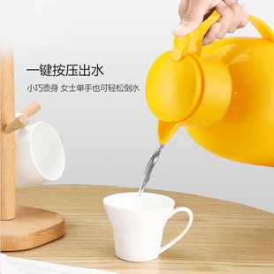 加厚大容量m保温壶家用便携玻璃内胆暖水壶学生小型办公 超值热卖