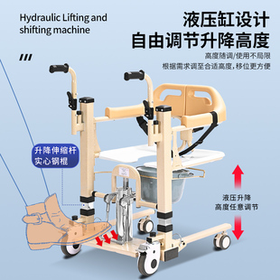 家用多功能移位机卧床瘫痪老人护理转移位G器升降身心障碍人士坐