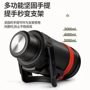 车 墩墩壶3L不e锈钢保温壶家用大容量5升热水暖瓶10斤水户外可携式
