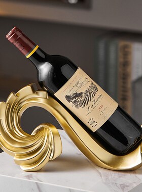 红酒架摆件d轻奢高档创意酒柜装饰品葡萄酒架子斜放餐边柜家居客
