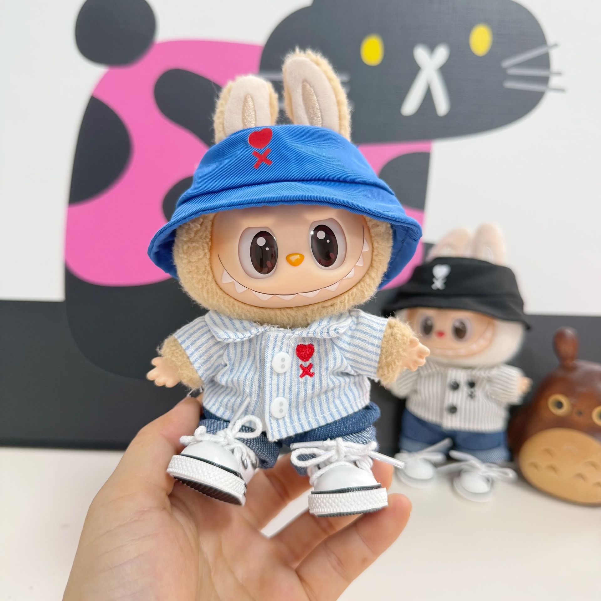 labubu17cm拉布布labubu3.0挂件