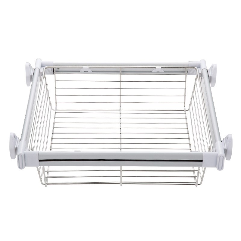 衣柜拉篮抽屉式裤架伸缩家用衣橱推拉裤抽M衣帽间收纳内置五金配