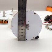 有铁芯发电机 多极 强磁 高发电 三相交流发电机 低速C 微型盘式