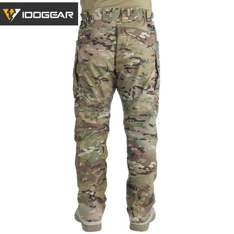 小钢蝎 LF战术耐磨通勤裤 宽松D勤长裤男工装裤 户外登山裤黑色