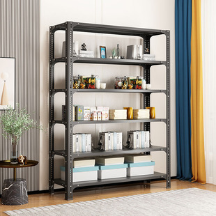 货架置物架多层储物家用储藏室y展示架仓库阳台角钢超市铁架子仓