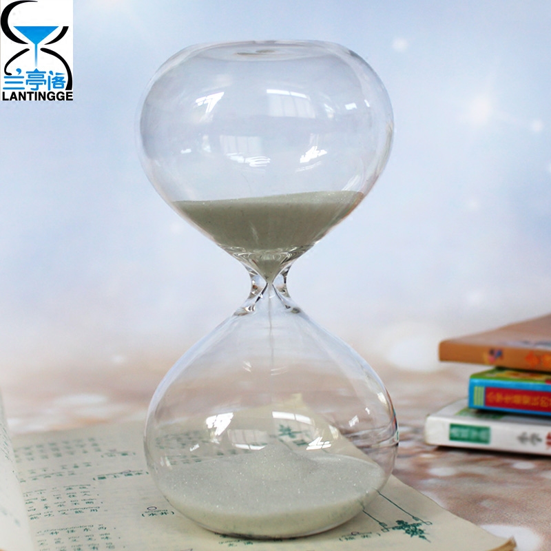 60分钟大沙漏1j小时计时器玻璃礼品家居客厅摆件情人节男朋友礼物