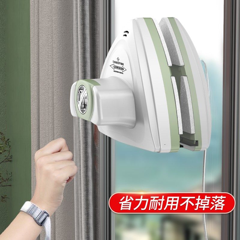 擦玻璃神器家用擦窗刮水器保洁专用单双三层中空强磁X擦窗器高层