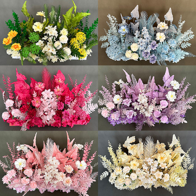 小清新婚礼地排花韩式婚庆舞台仿真花路引装N饰花艺迎宾背景花美,节庆用品/礼品,婚庆绢花,淘宝优惠券,粉丝福利购,淘宝优惠卷