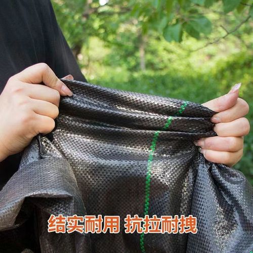 防草布除草布农用打孔盖草抑草遮草布透水抗N老化保湿果树地膜耐